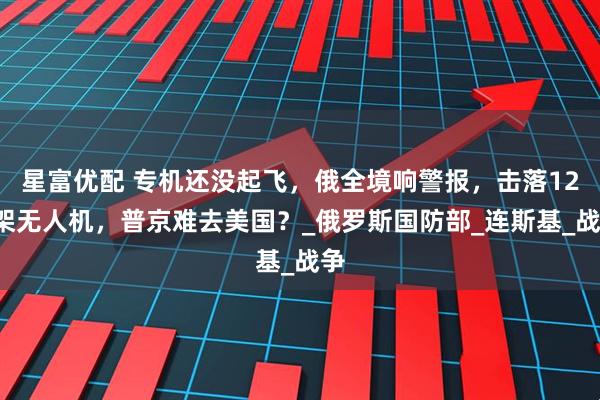 星富优配 专机还没起飞,俄全境响警报,击落121架无人机,普京难去美国?_俄罗斯国防部_连斯基_战争